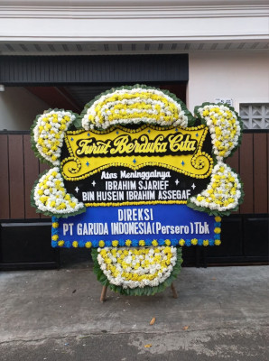 Papan Bunga Duka di Sidamulya