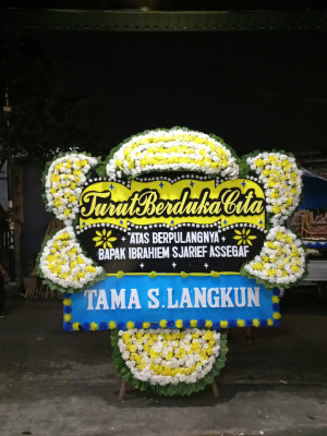 Papan Bunga Duka di Sidamulya